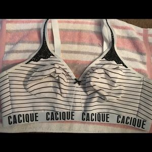 Lane Bryant Cacique cotton bra 48DD